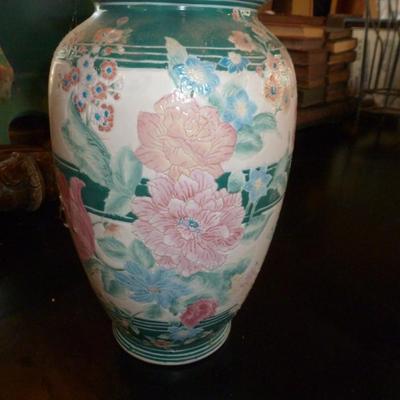 Porcelain Vase- Floral Design