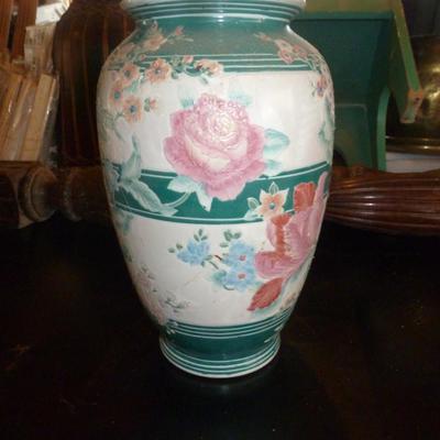 Porcelain Vase- Floral Design