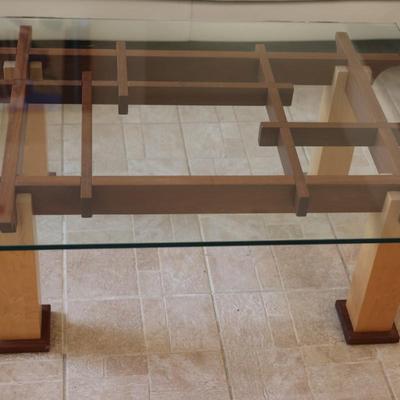 Lattice Coffee Table by Grady Mathews (See Description)