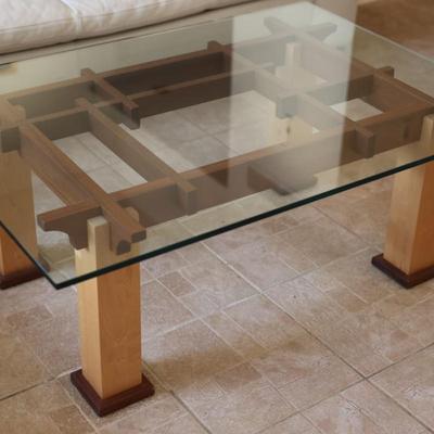 Lattice Coffee Table by Grady Mathews (See Description)