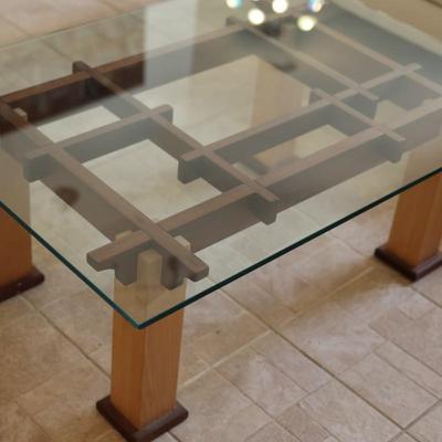 Lattice Coffee Table by Grady Mathews (See Description)