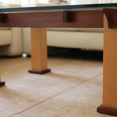 Lattice Coffee Table by Grady Mathews (See Description)