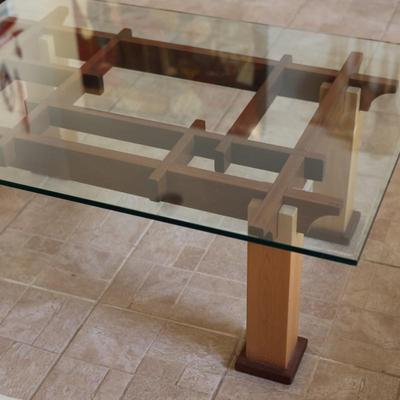 Lattice Coffee Table by Grady Mathews (See Description)