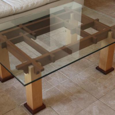 Lattice Coffee Table by Grady Mathews (See Description)