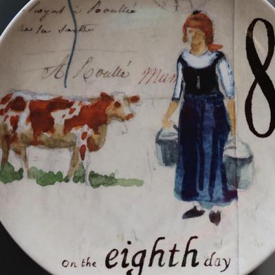 Williams Sonoma - Twelve Days of Christmas Salad Plates (12)