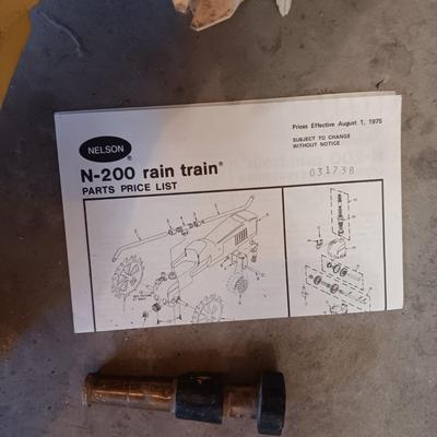 NELSON N-200 RAIN TRAIN/TRACTOR SPRINKLER