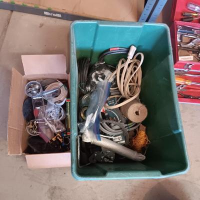 HARDWARE, ROPE, TWINE, WIRE, EXTENSION CORDS AND MORE