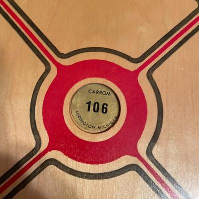 Vintage Carrom Game Board (GAME BOARD ONLY)
