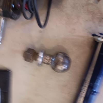 METAL TOOL BOX W/SHELF PLUS VARIOUS HAND AND POWER TOOLS