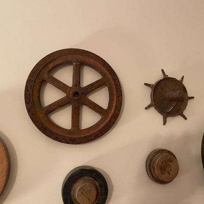 Collection of Rustic Folk Art Wall Decor