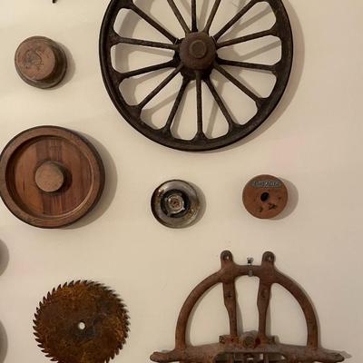 Collection of Rustic Folk Art Wall Decor