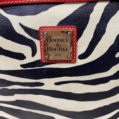 Dooney & Bourke Zebra print shoulder bag