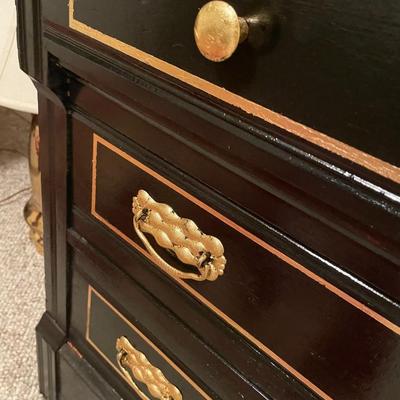 Vintage Repainted Three Drawer Dresser