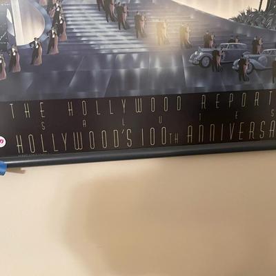 Robert Hoppe "The Hollywood Reporter 100th Anniversary" Lithograph - Art Deco