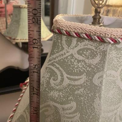 Antique Asian Styled Metal Lamp