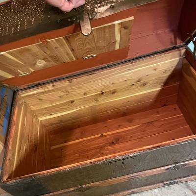 Vintage Camelback Cedar Trunk