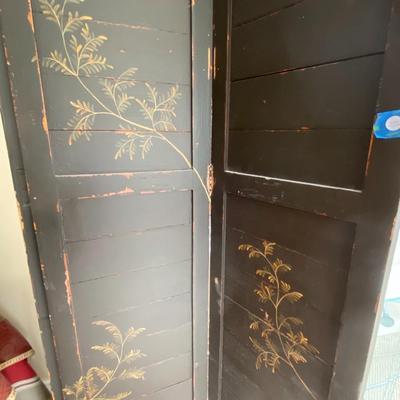 Vintage Folding Room Divider