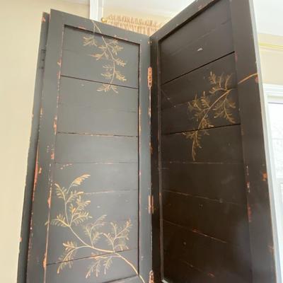 Vintage Folding Room Divider