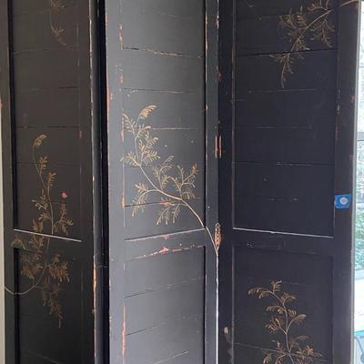 Vintage Folding Room Divider