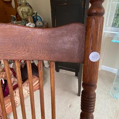 Vintage Refinished Rocking Chair