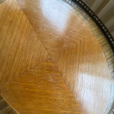 Antique French Side Tables with Three Drawers