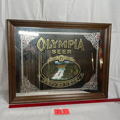 Olympia Beer Mirror