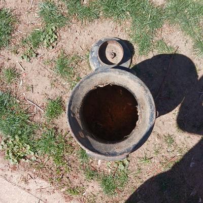 AUGUST HAUPT JUNTA, COLO ANTIQUE MILK CAN