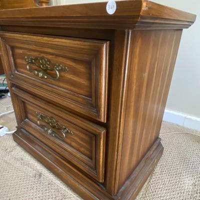 Two Drawer Nightstand