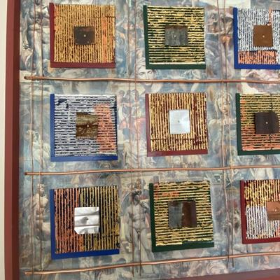 Framed Original Tom Roddy Mixed Media Picture, Signed