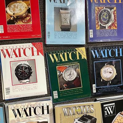 Lot of Collector Watch Catalogs 80+ volumes from 1989 to 2010
