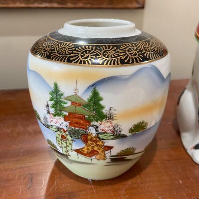 Lot of Four Asian Styled Decor Pieces