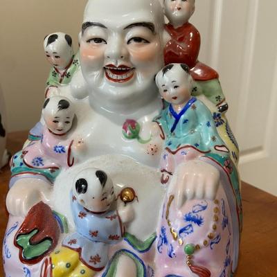 Lot of Four Asian Styled Decor Pieces