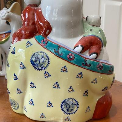 Lot of Four Asian Styled Decor Pieces