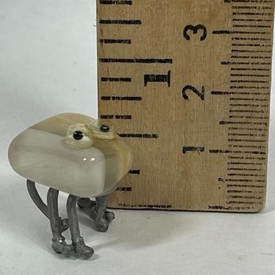 Hand-made Miniature Bug made from polished rock