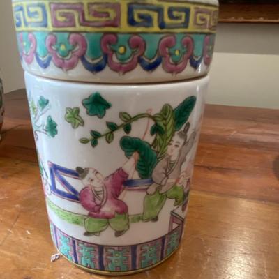 Lot of Four Vintage Asian Styled Ceramics