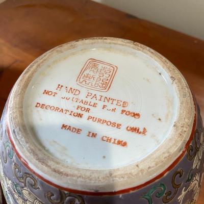 Lot of Four Vintage Asian Styled Ceramics