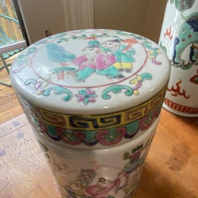 Lot of Four Vintage Asian Styled Ceramics