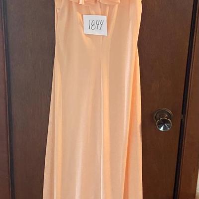 Vintage Peach Dress