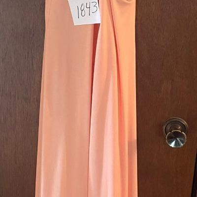 Vintage Peach Dress
