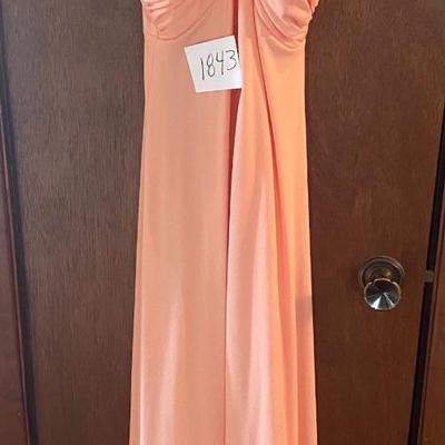Vintage Peach Dress