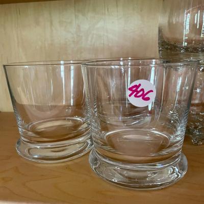 Set of Seven Rocks Glasses