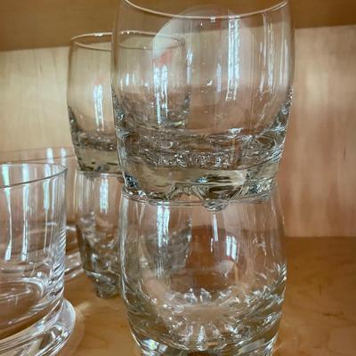 Set of Seven Rocks Glasses
