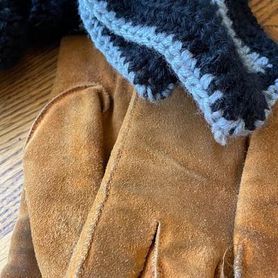 Wool and Crochet Scarves and Gloves