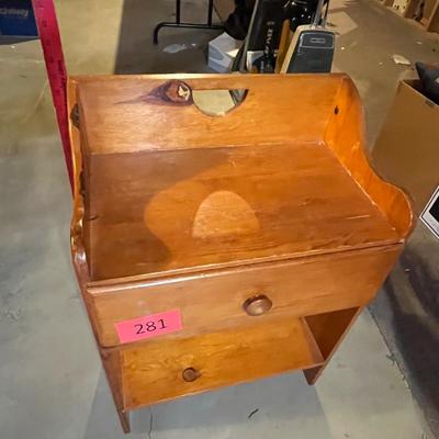 Retro Pine night stand