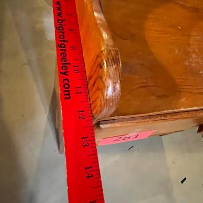 Retro Pine night stand