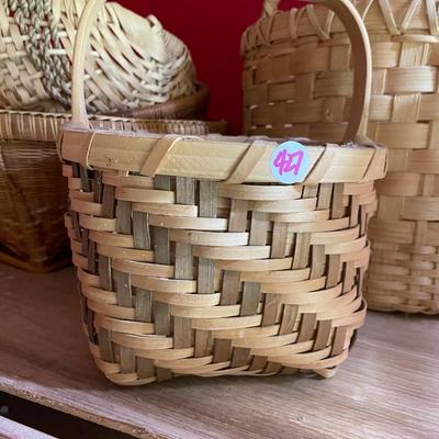 Lot of Five Baskets