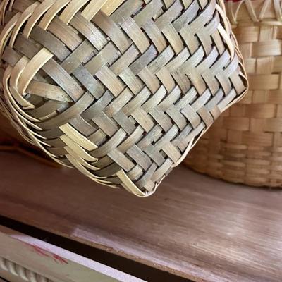 Lot of Five Baskets
