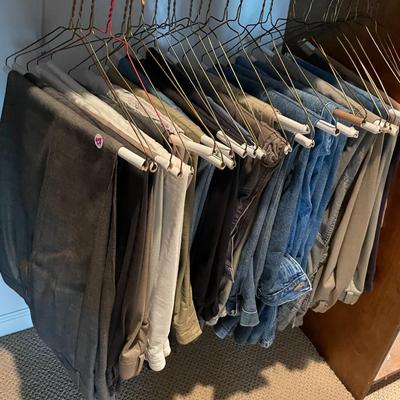 Lot of Men's Pants, Jeans, and Trousers