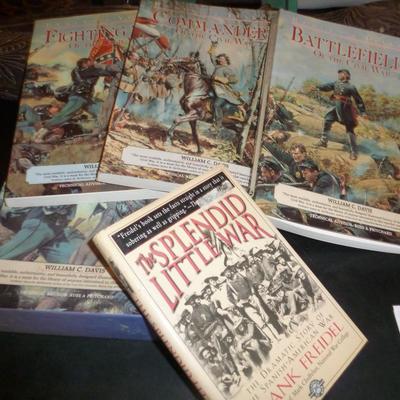 Collection of Books- Civil War and Spanish American War- Three Volumes