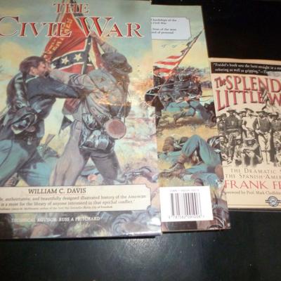 Collection of Books- Civil War and Spanish American War- Three Volumes